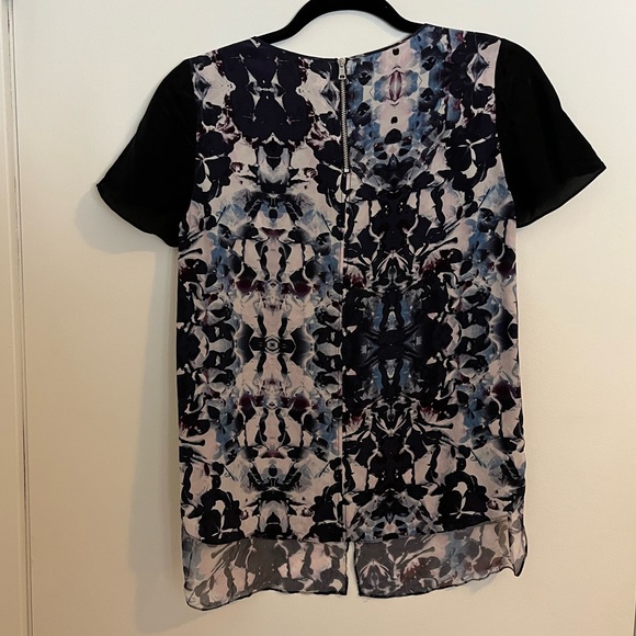 Beautiful Rebecca Taylor Blouse Size 2 - Picture 3 of 5